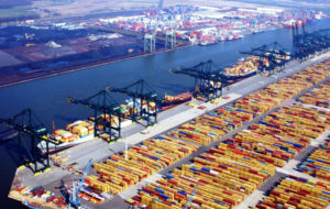 Абсолютное измерение положения для портовых контейнерных кранов